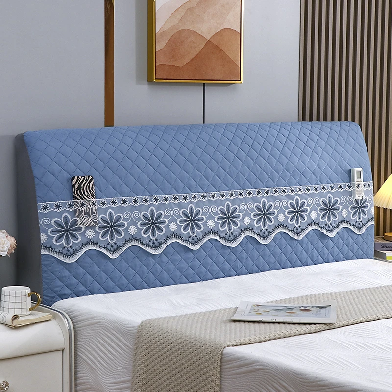 2025新款全包布艺床头罩加厚夹棉弹力软包床头套防撞头靠垫防尘罩