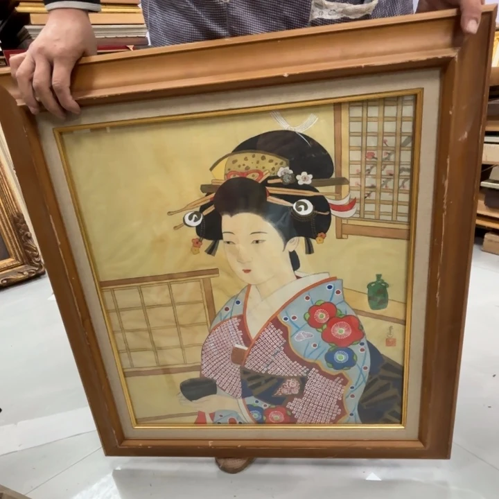用***4版画中古物品不退换698