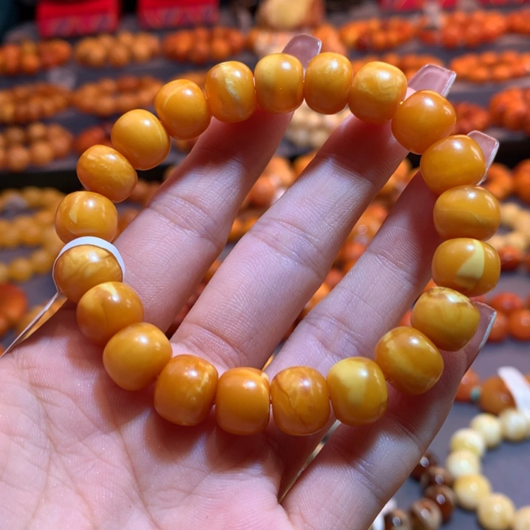 【闪购商品】未镶嵌琥珀手链蜜蜡