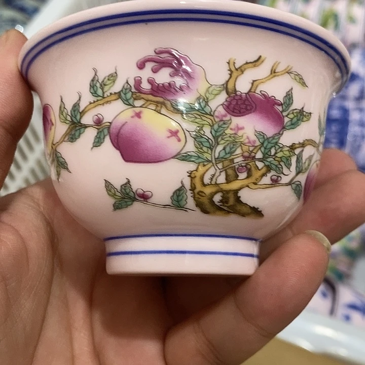 摆件景德镇陶瓷主人杯23445