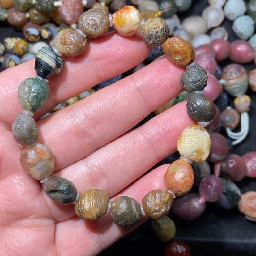 【闪购商品】玛瑙/玉髓项圈合金李*追