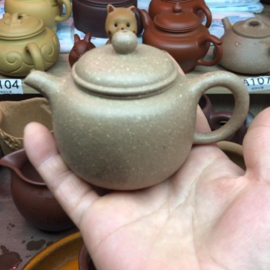 茶壶紫砂青段泥匏尊140豪升左右
