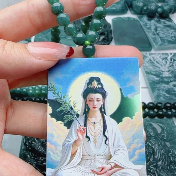 翡翠未镶嵌颈饰多样性发货天然A货翡翠