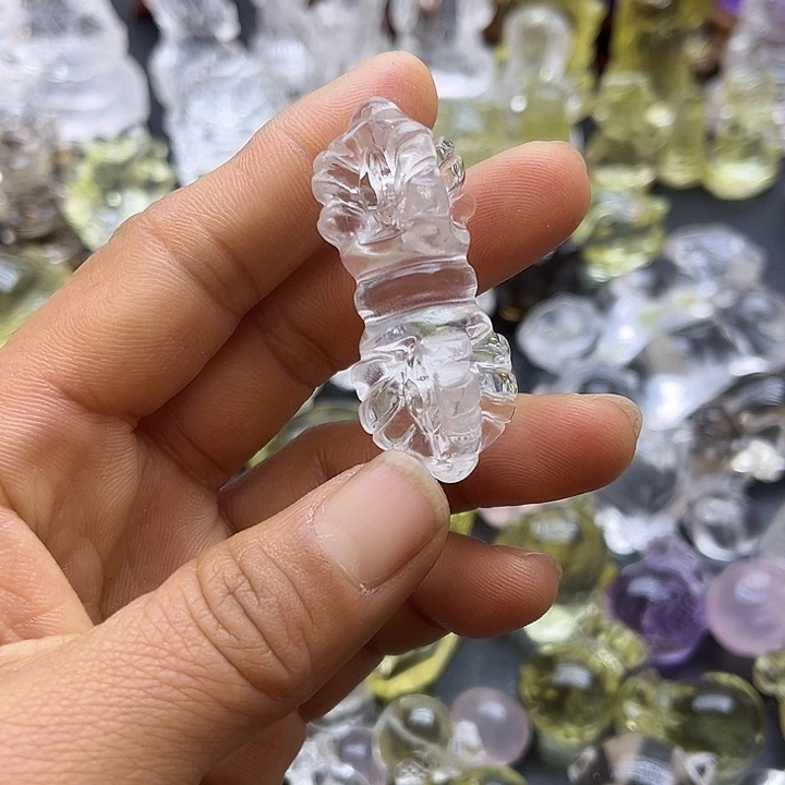 水晶摆件未镶嵌吊坠