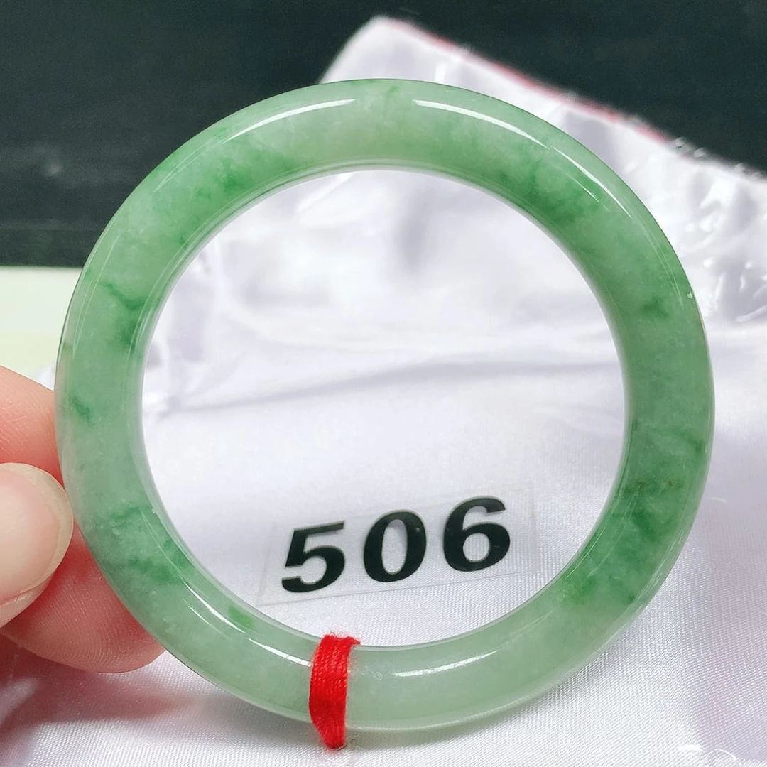 未镶嵌手镯（圆镯）翡翠7 号翡翠手镯 圈口49.2