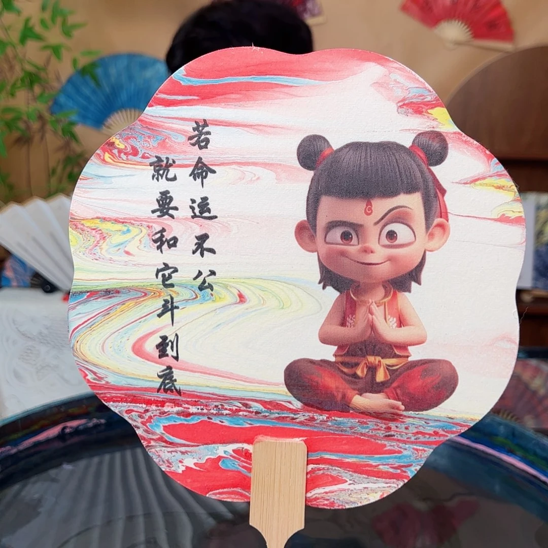 扇子非遗漆扇 成品团扇
