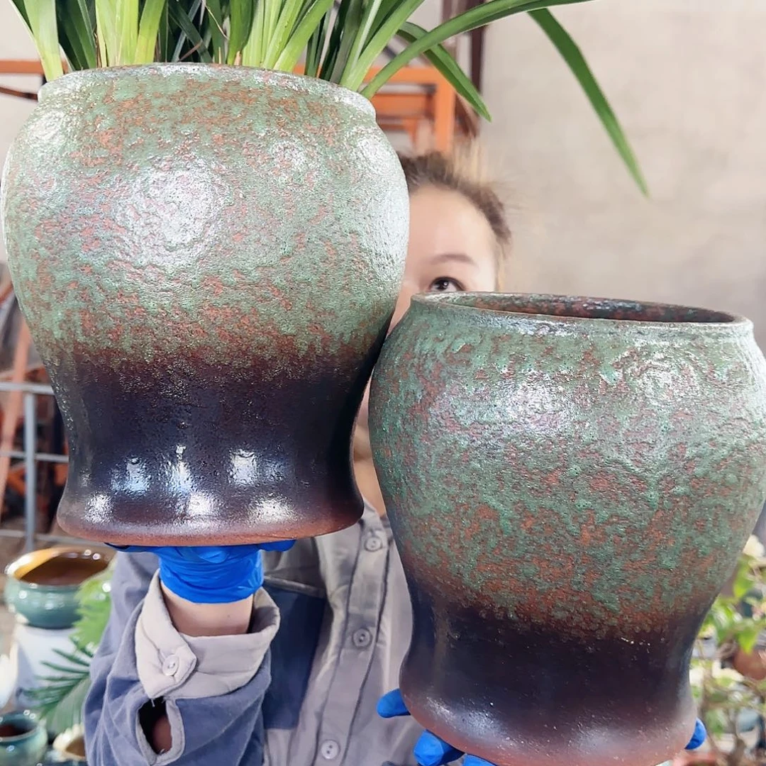 花盆紫砂高22口17