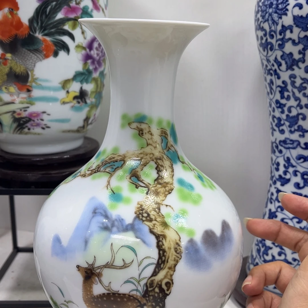 景德镇陶瓷花瓶摆件