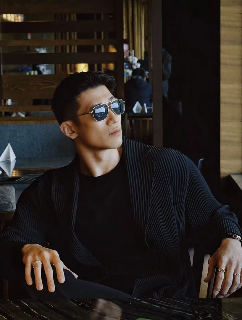 【35号链接重磅小奢卫裤】轻奢时尚百搭老钱风卫裤78595--二