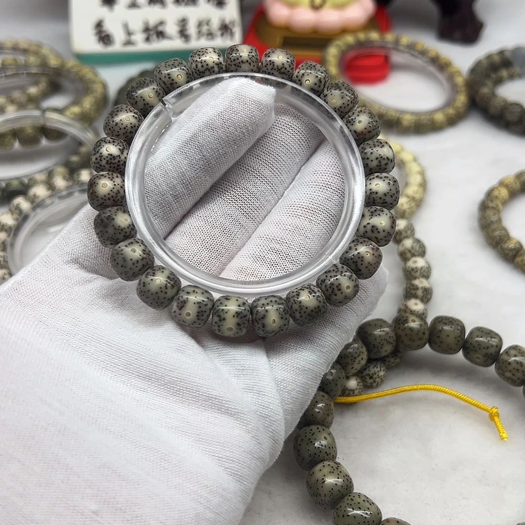 手串星月菩提10×9同枝青花  217