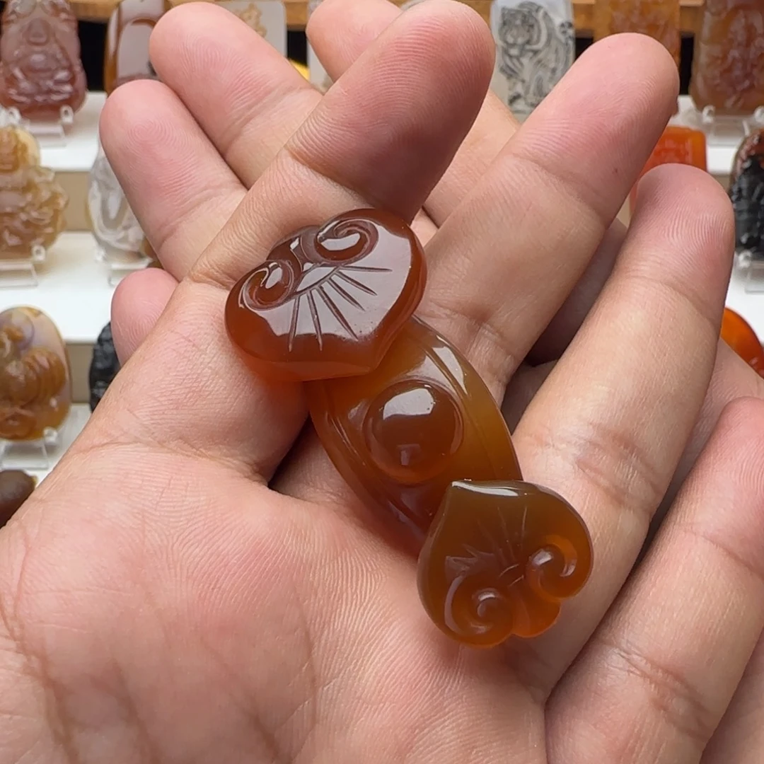 玛瑙/玉髓未镶嵌颈饰