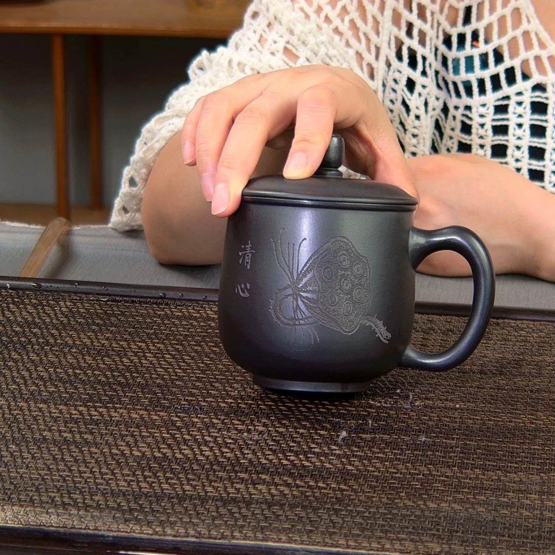 【闪购商品】茶杯紫砂高货放漏