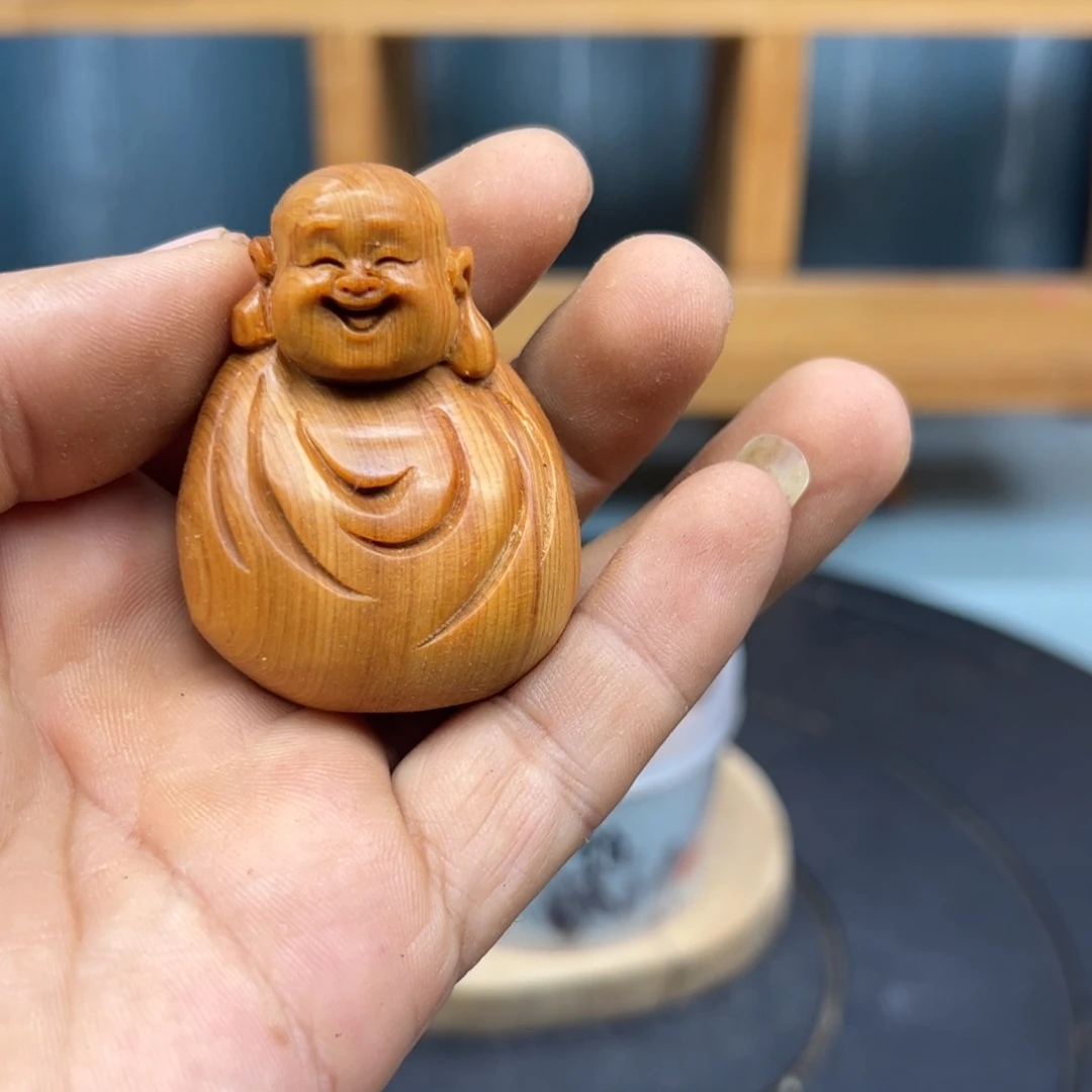 C***⁶木崖柏木摆件手把件