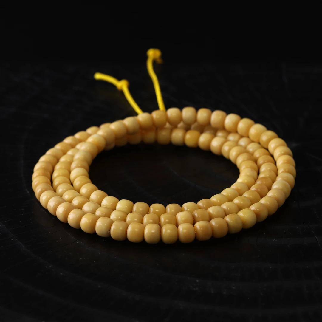 S8365【糖心料】龙脊老型7*6mm文玩108长串