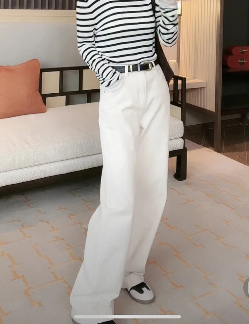 【哝哝服饰】2025年春秋新款复古水洗时尚休闲裤301-0199370