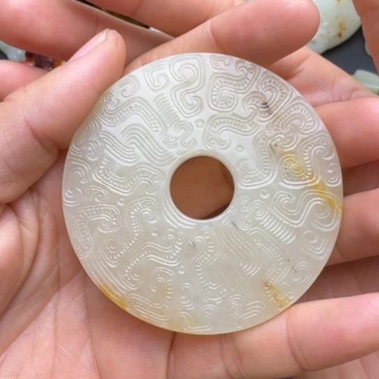 和田玉挂件未镶嵌稚**虑