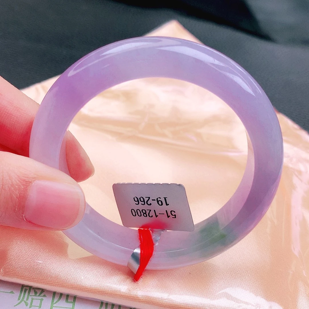 翡翠未镶嵌手镯缅甸天然a货翡翠手镯