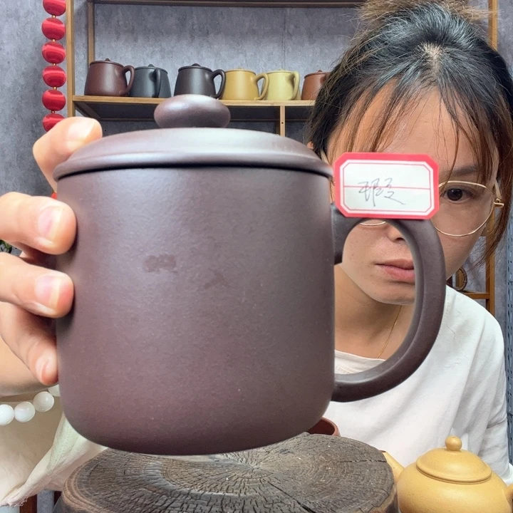 茶杯紫砂原矿紫砂杯