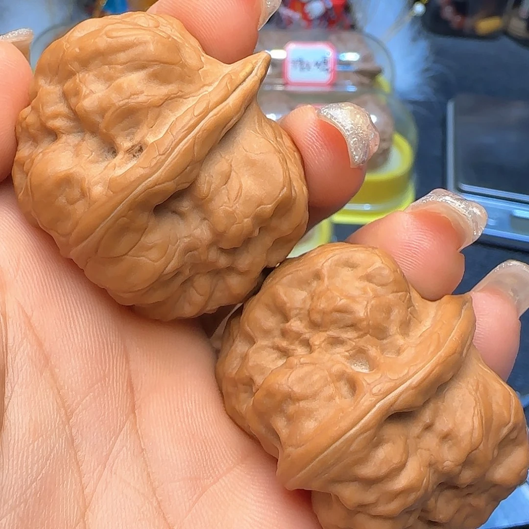 文玩核桃吊坠40古蟾