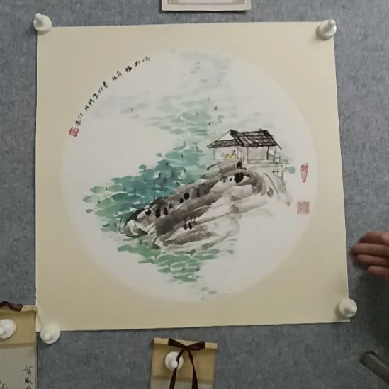 国画邓佳音作品123654