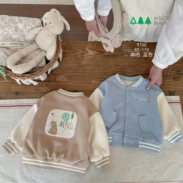 爱森乐-A9760-森林小熊棒球服
