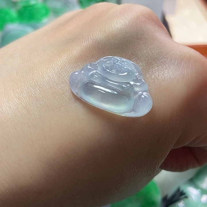 颈饰未镶嵌翡翠佛公