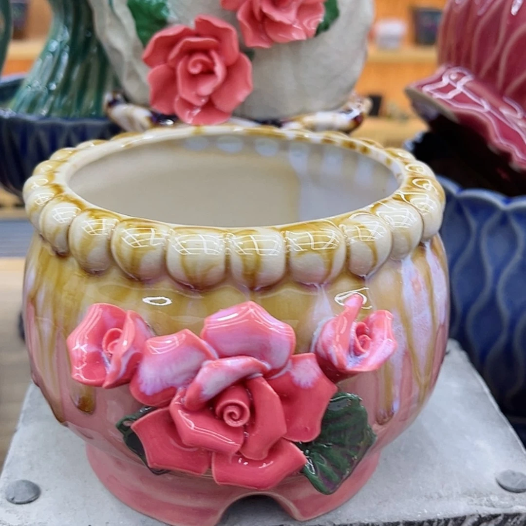 【闪购商品】陶瓷花盆