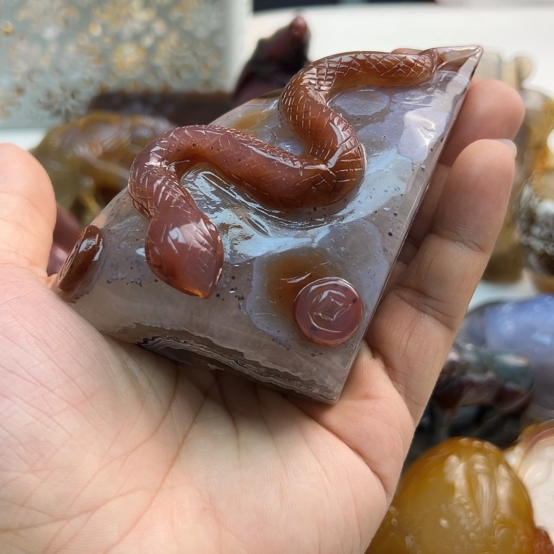 玛瑙/玉髓未镶嵌颈饰