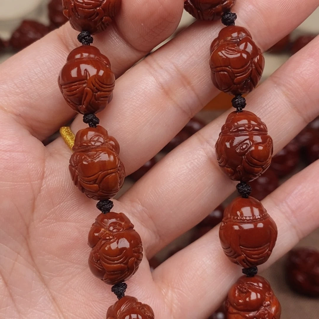 橄榄核吊坠蓝**梦精品财迷