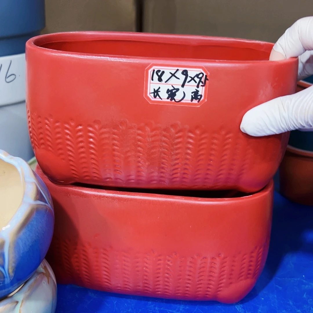 外贸尾单陶瓷花盆凑单10米包邮