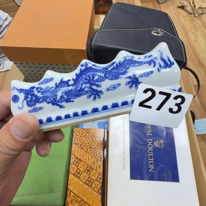瓷片工艺品摆件瓷器摆件正能量