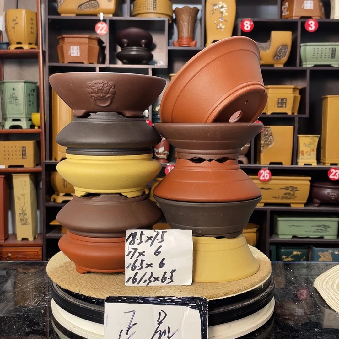 D-盆尚好紫砂花盆