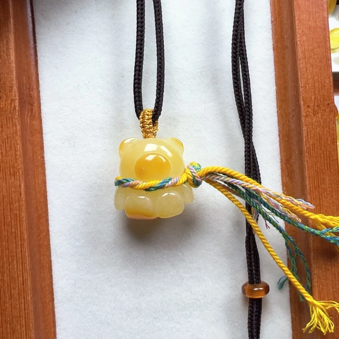 琥珀吊坠(不含链)未镶嵌