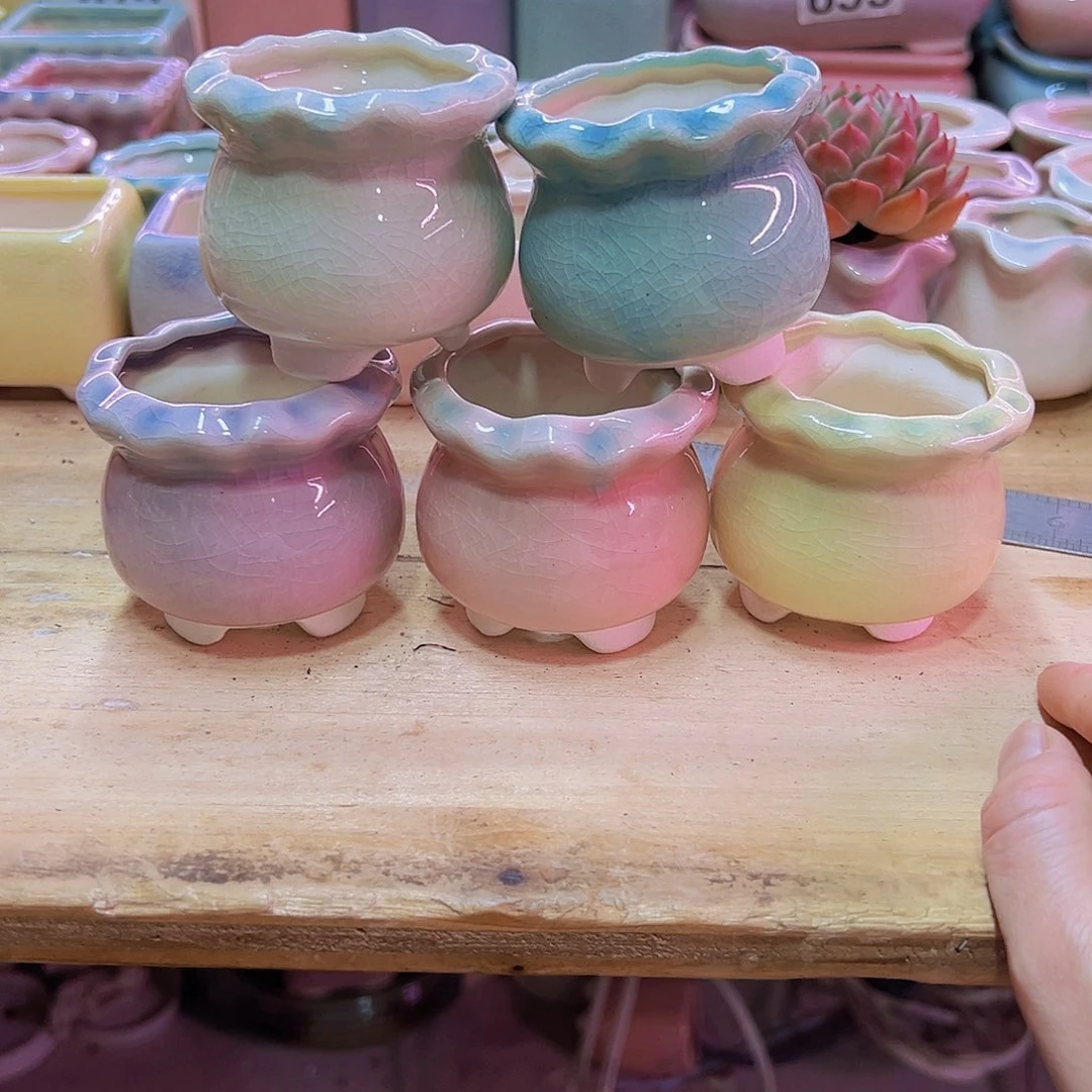 陶瓷花盆当场凑满12包邮