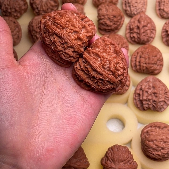 M***把件文玩核桃三角白43