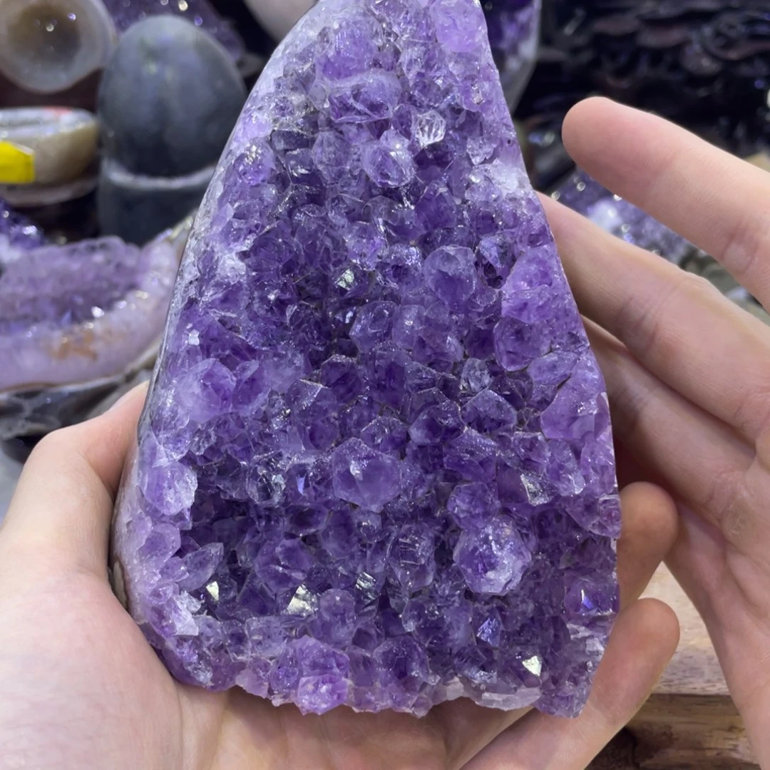 未镶嵌珠宝半成品紫晶