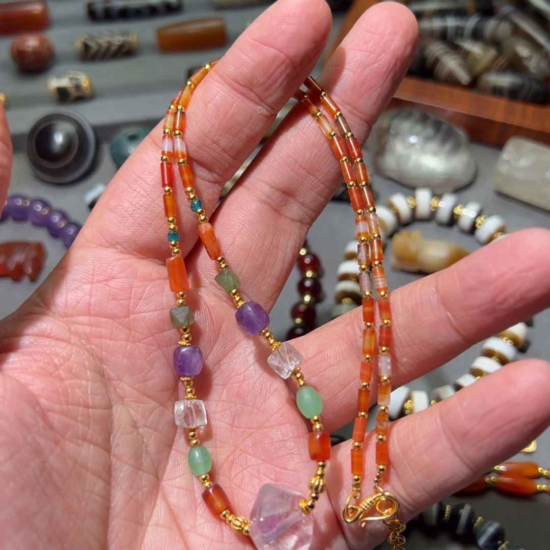 玛瑙/玉髓颈饰未镶嵌