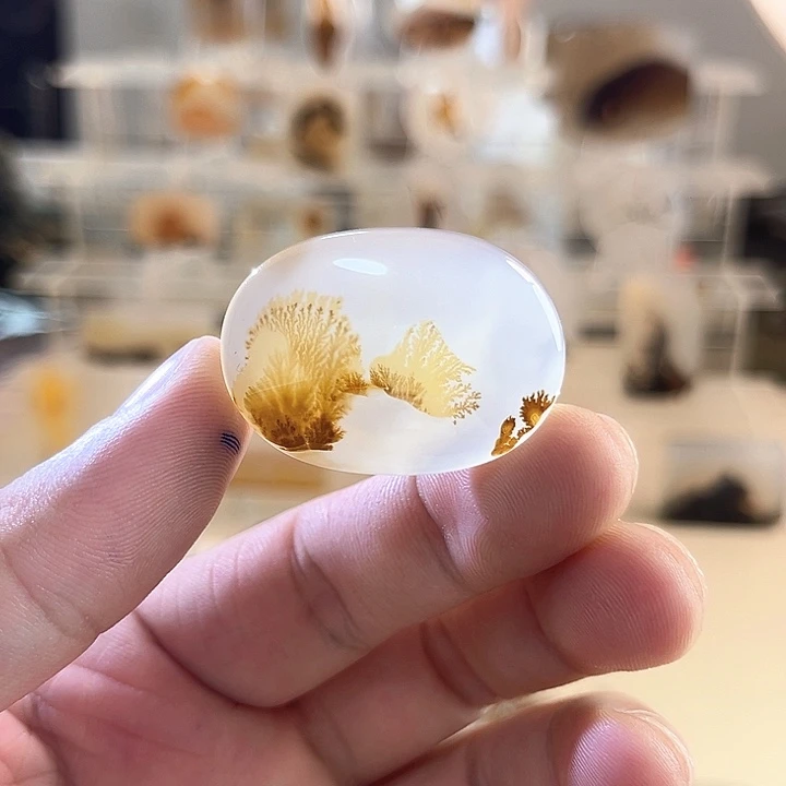 玛瑙/玉髓未镶嵌吊坠(不含链)