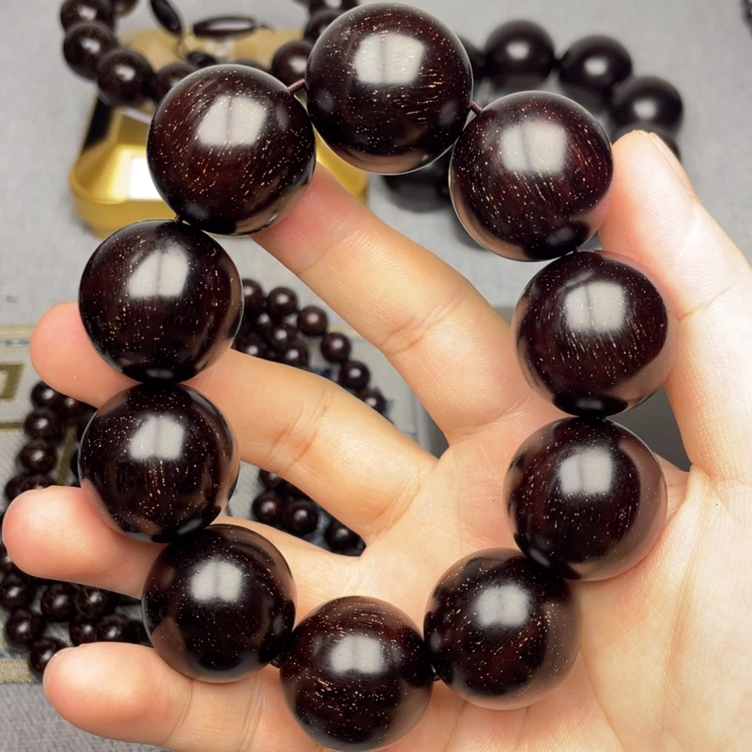 檀香紫檀（小叶紫檀）2.5 拆房老料 多金星