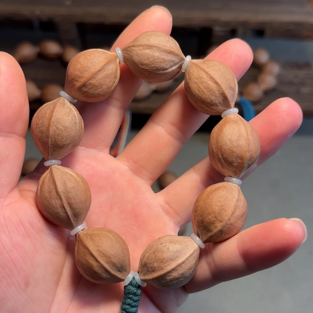 橄榄核手串/手链原生态梅林铁核20.5×27短桩精品