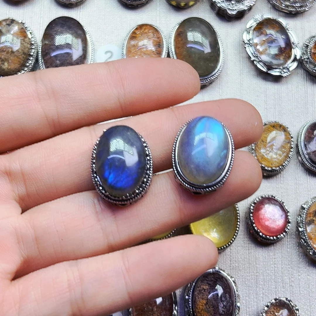 紫晶颈饰银S800镀金镶嵌✨****睡