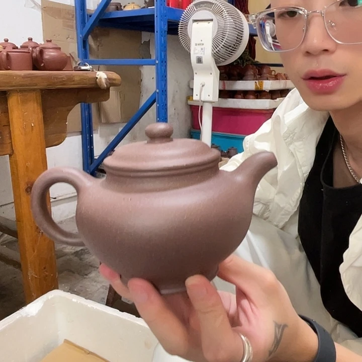 茶壶紫砂czp粗砂底槽青