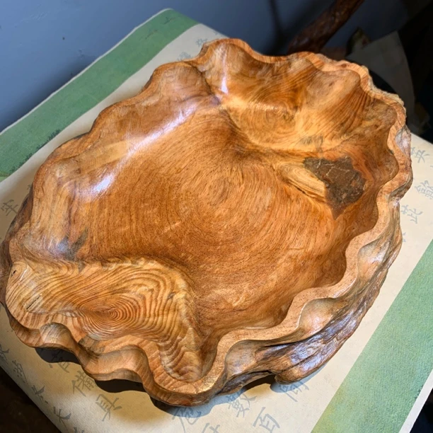 瘿瘤果然 纯手工果盘收纳 擦疾风果盘