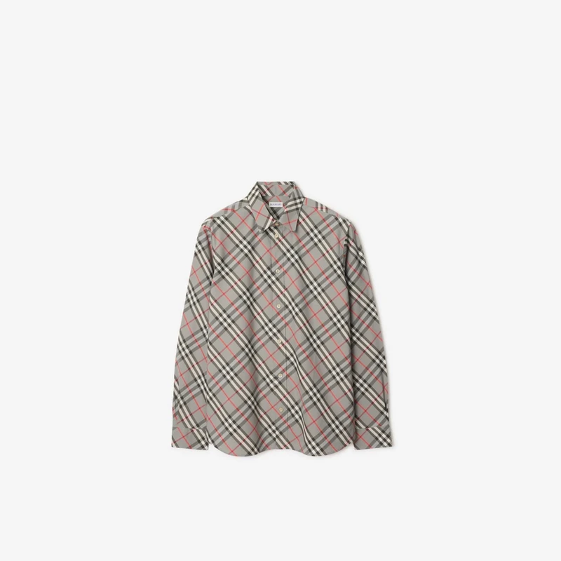 BURBERRY/博柏利| 【限时私享优惠】男装 格纹棉质衬衫 81135331
