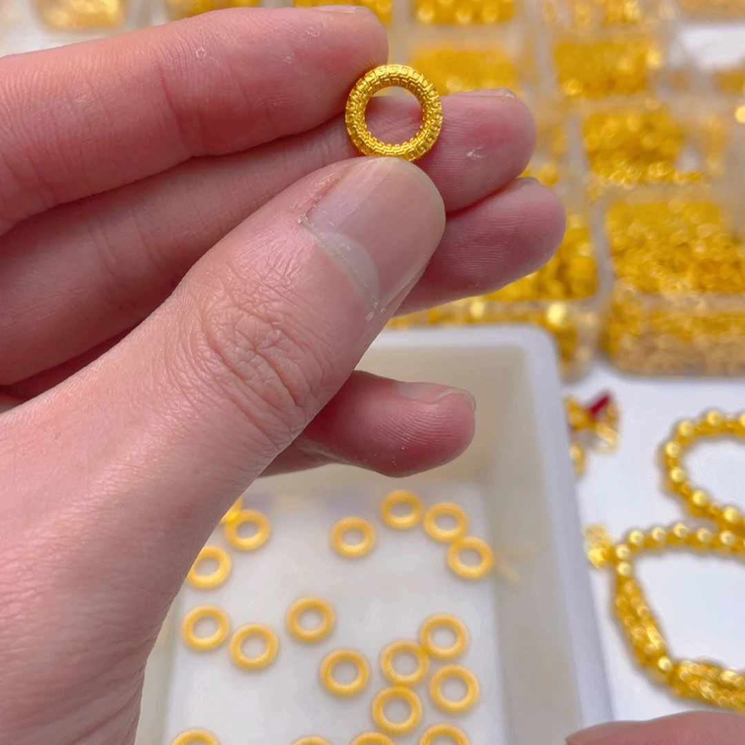 锆石铜合金回纹卡环2颗