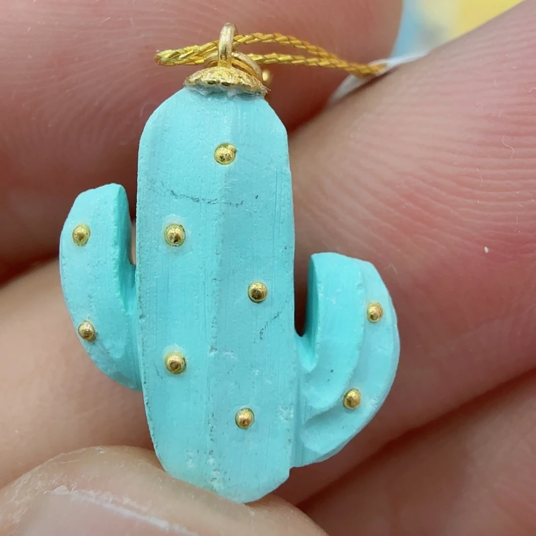 绿松石未镶嵌配饰