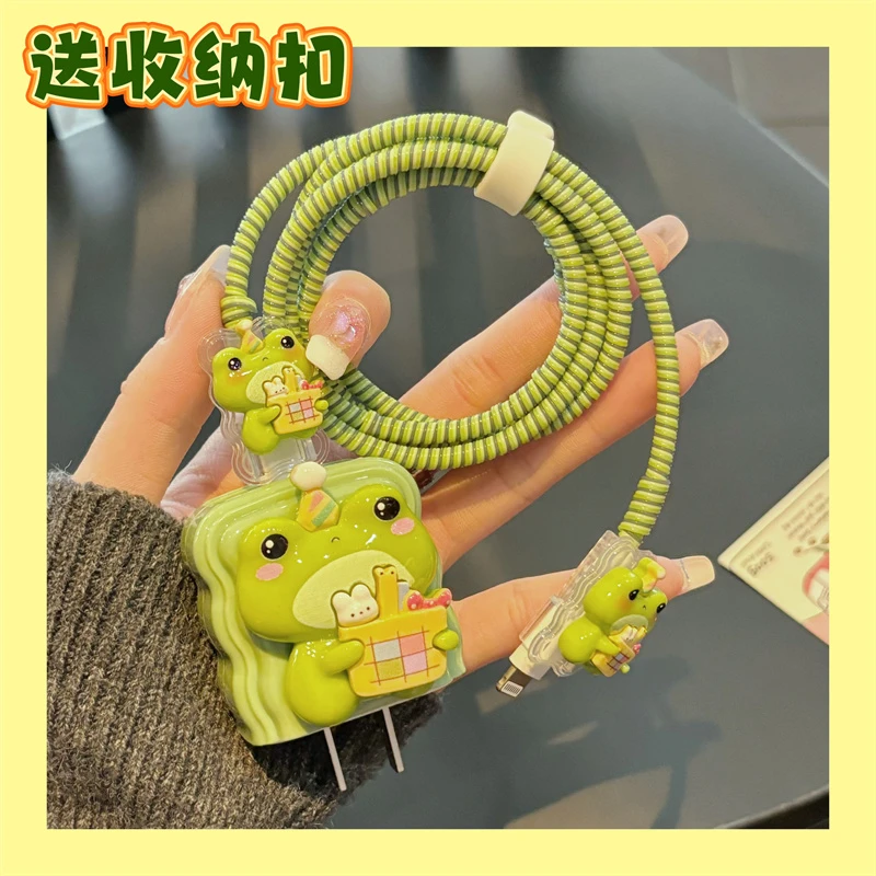 樱声适用苹果iphone充电器保护套16promax数据线保护缠线15plus充