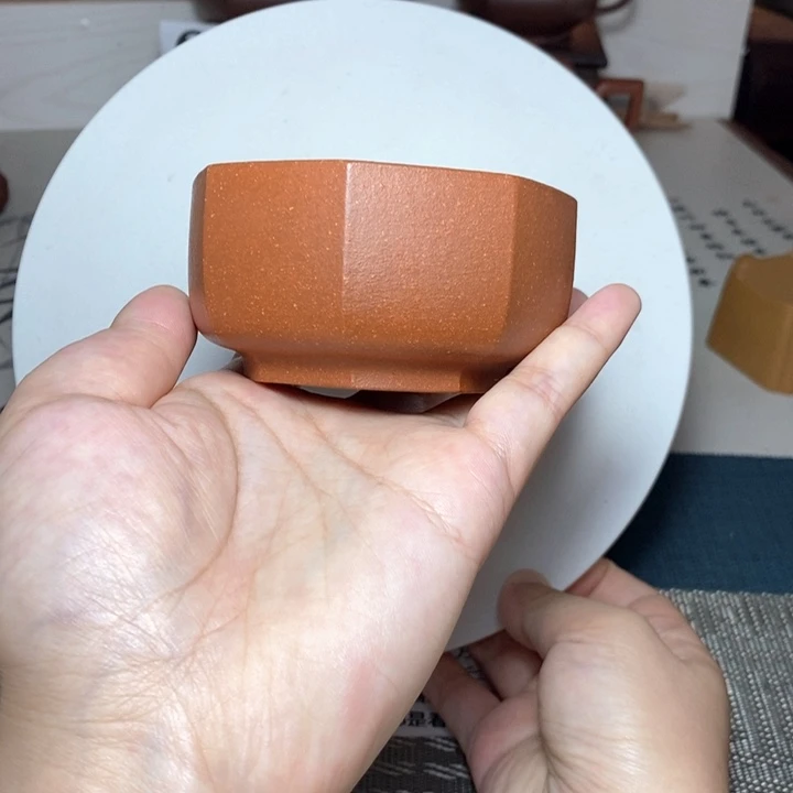 紫砂茶案老*八方杯