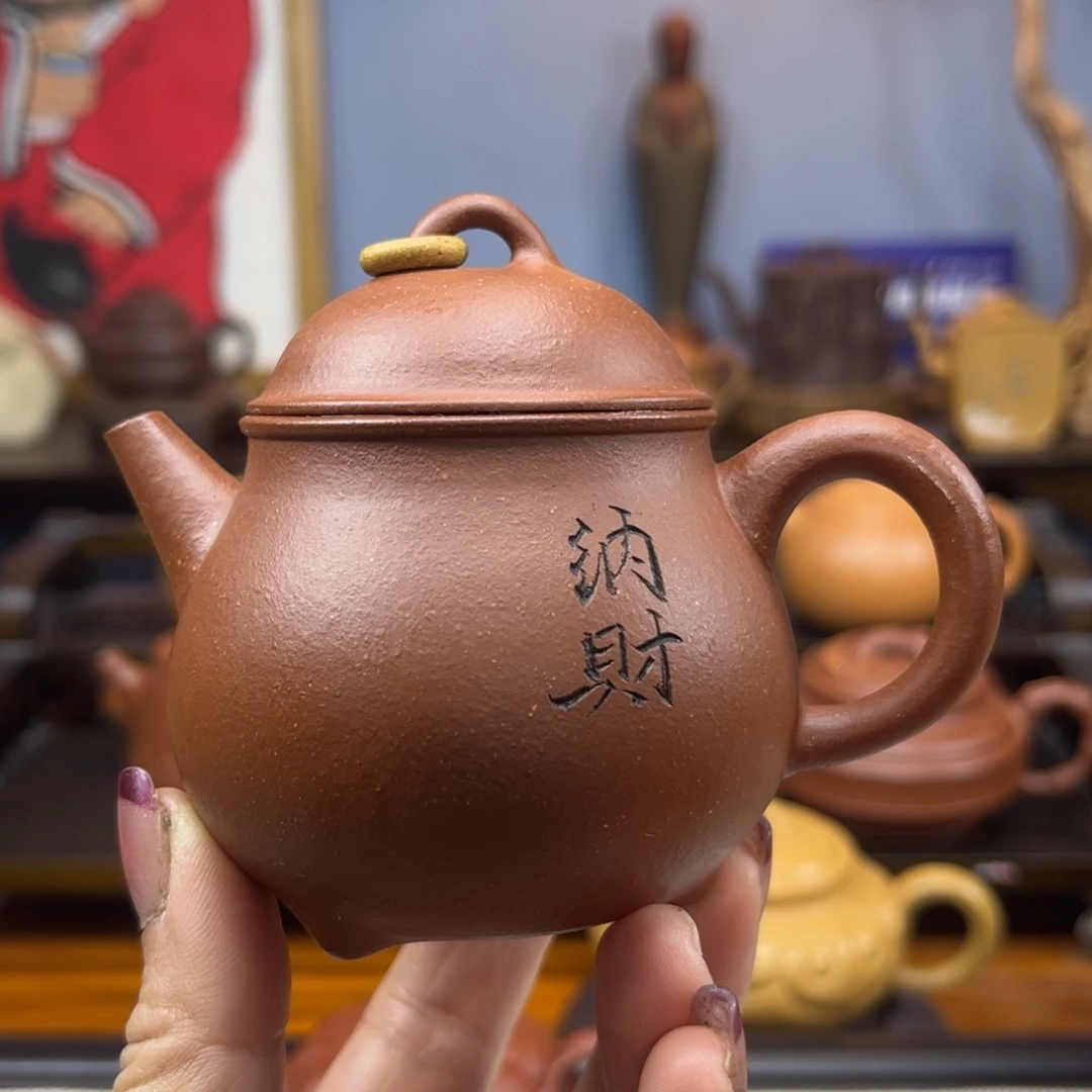 紫砂茶壶天****?紫砂茶具半手工制作