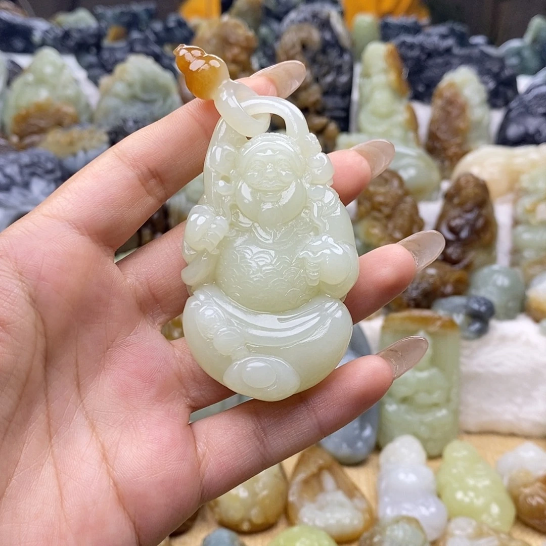 颈饰未镶嵌和田玉